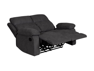 dark grey 2 Seater Recliner Sofa Oren Collection product image by CorLiving#color_dark-grey