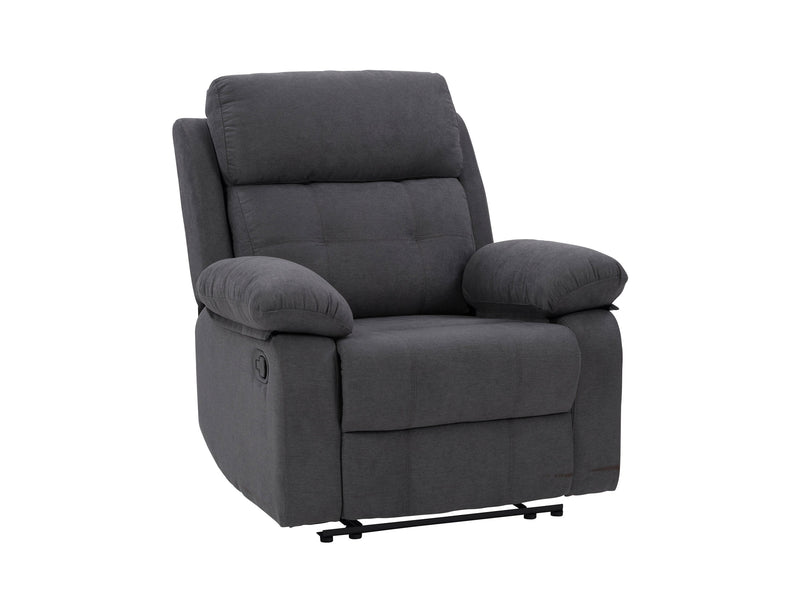 dark grey Extra Wide Recliner Oren Collection product image by CorLiving