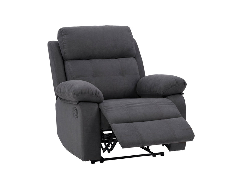 dark grey Extra Wide Recliner Oren Collection product image by CorLiving