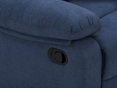 blue 2 Seater Recliner Sofa Oren Collection detail image by CorLiving#color_blue