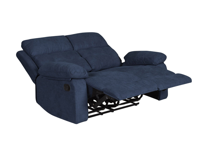 blue 2 Seater Recliner Sofa Oren Collection product image by CorLiving
