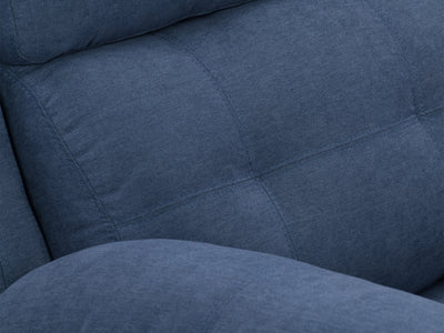 blue Extra Wide Recliner Oren Collection detail image by CorLiving#color_blue