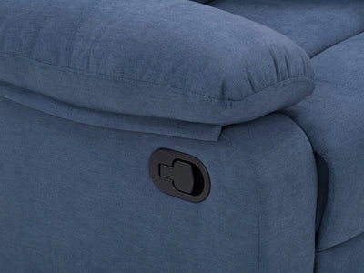 blue Extra Wide Recliner Oren Collection detail image by CorLiving#color_blue