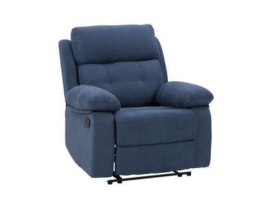 blue Extra Wide Recliner Oren Collection product image by CorLiving#color_blue