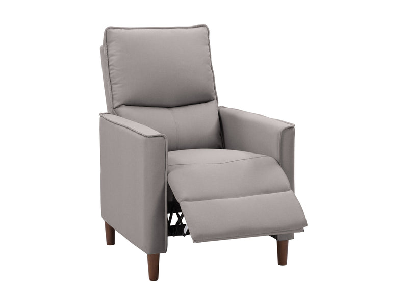 light grey Mid Century Recliner Alder Collection product image by CorLiving