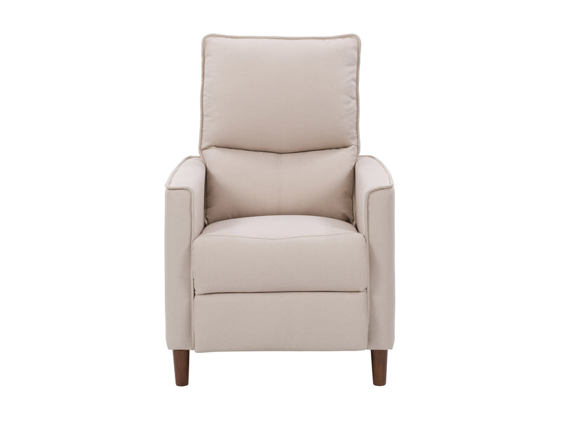 beige Mid Century Recliner Alder Collection product image by CorLiving