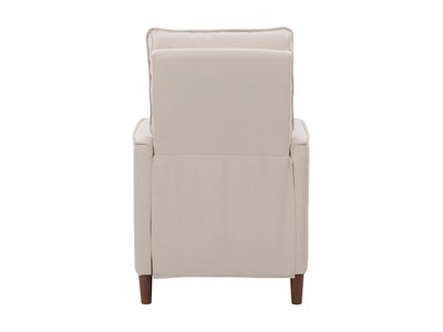 beige Mid Century Recliner Alder Collection product image by CorLiving#color_beige