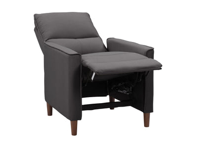 dark grey Mid Century Recliner Alder Collection product image by CorLiving#color_dark-grey