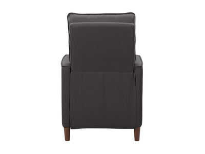 dark grey Mid Century Recliner Alder Collection product image by CorLiving#color_dark-grey