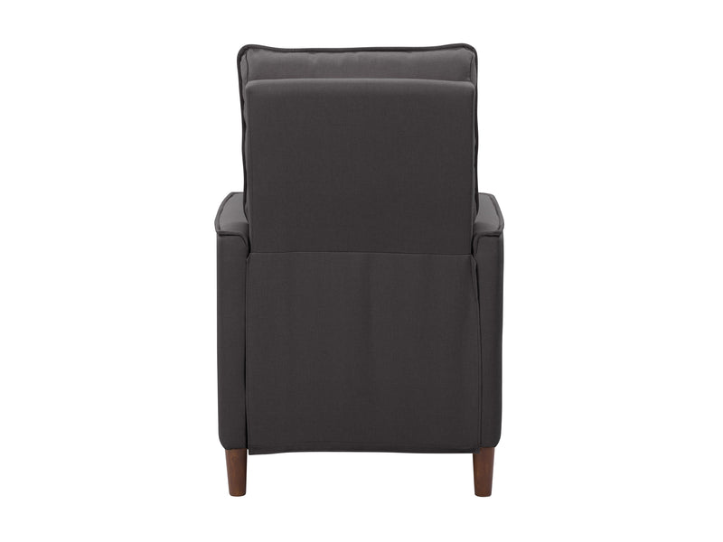 dark grey Mid Century Recliner Alder Collection product image by CorLiving