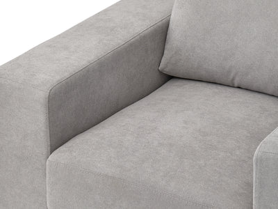light grey Grey Accent Chair Lyon Collection detail image by CorLiving#color_lyon-light-grey
