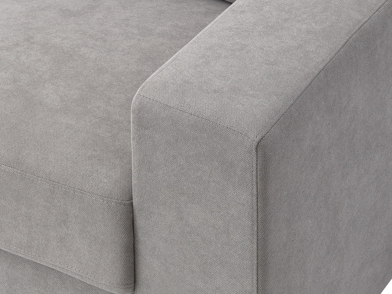 light grey 2 Seater Sofa Loveseat Lyon collection detail image by CorLiving