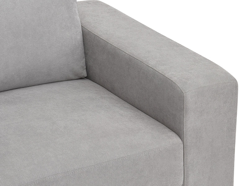 light grey Wide Sectional Couch, Right Facing Lyon collection detail image by CorLiving