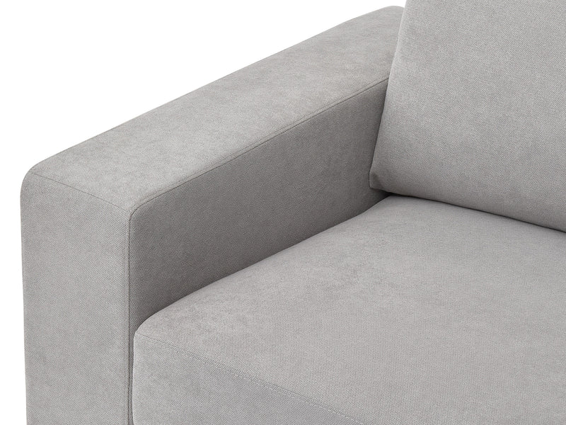 light grey 3 Seater Sofa Lyon collection detail image by CorLiving