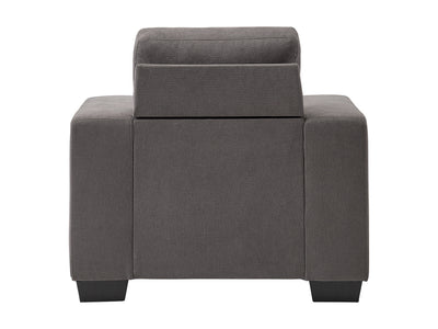 dark grey Grey Accent Chair Lyon Collection product image by CorLiving#color_lyon-dark-grey