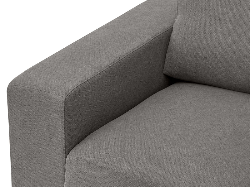 dark grey 2 Seater Sofa Loveseat Lyon collection detail image by CorLiving