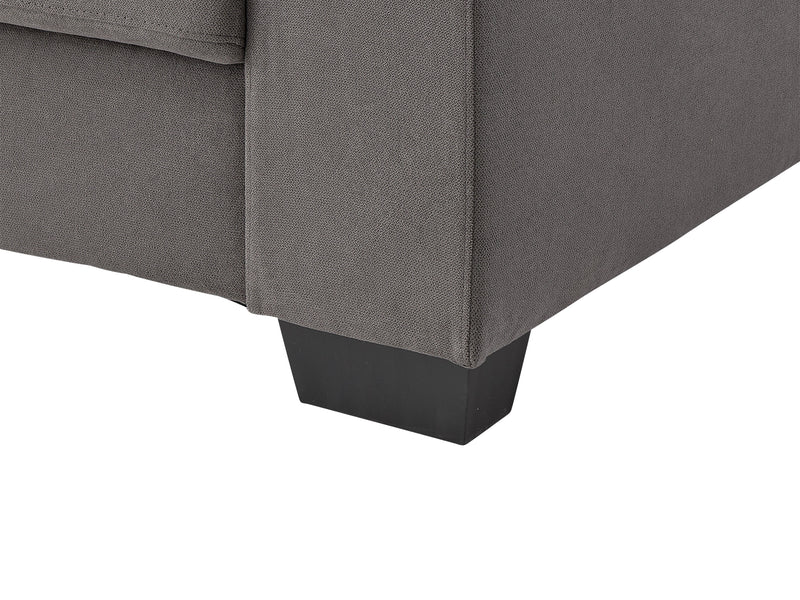 dark grey 2 Seater Sofa Loveseat Lyon collection detail image by CorLiving