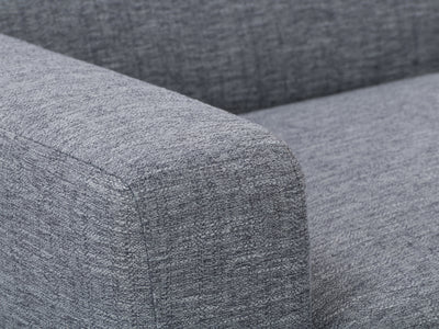grey 2 Seater Sofa Loveseat Ari collection detail image by CorLiving#color_grey