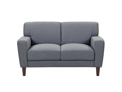 grey 2 Seater Sofa Loveseat Ari collection product image by CorLiving#color_grey