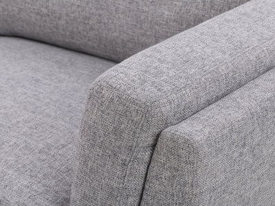 light grey L Shaped Sofa, Right Facing Lansing Collection detail image by CorLiving#color_lansing-light-grey