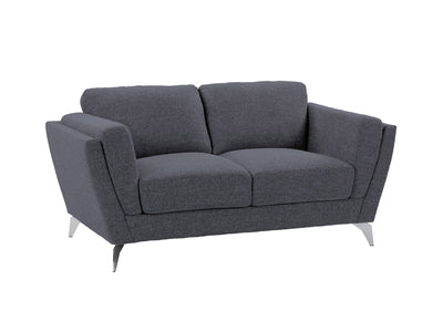 deep blue 2 Seat Sofa Loveseat Lansing Collection product image by CorLiving#color_lansing-deep-blue