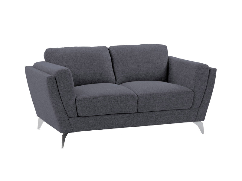 deep blue 2 Seat Sofa Loveseat Lansing Collection product image by CorLiving