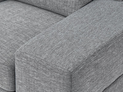 grey Wide Armchair Ava Collection detail image by CorLiving#color_ava-grey