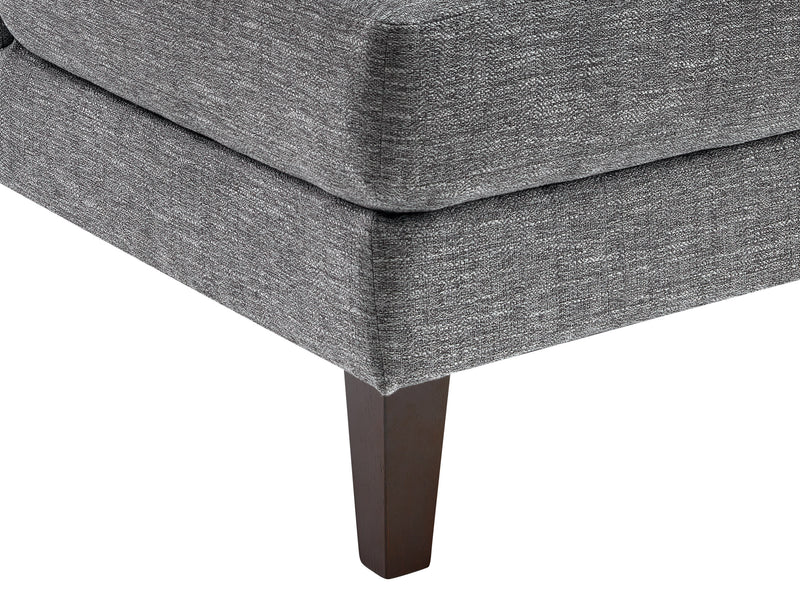 grey Modern Sectional Sofa, Right Facing Ava collection detail image by CorLiving
