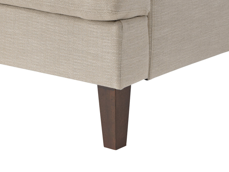 beige Mid Century Armchair Madelyn Collection detail image by CorLiving