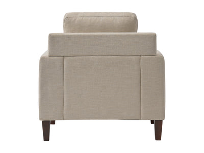 beige Mid Century Armchair Madelyn Collection product image by CorLiving#color_madelyn-beige