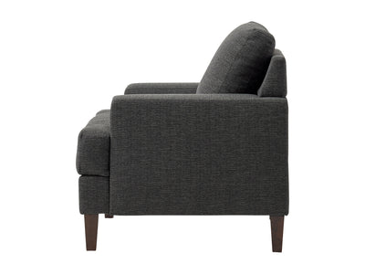 dark grey Mid Century Armchair Madelyn Collection product image by CorLiving#color_madelyn-dark-grey
