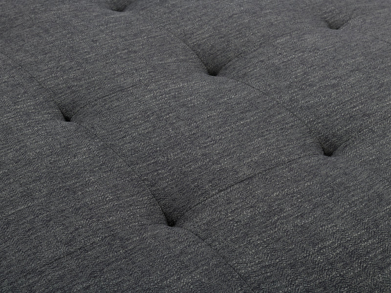 dark grey L Shaped Couch, Right Facing Madelyn collection detail image by CorLiving