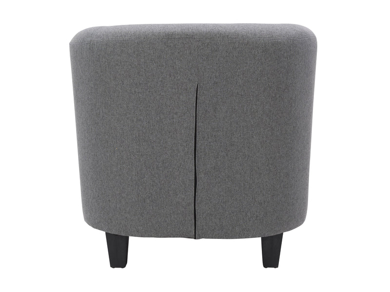 grey Tub Chair Elewood Collection product image by CorLiving