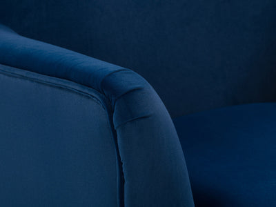 blue Modern Wingback Chair Eliana Collection detail image by CorLiving#color_eliana-blue