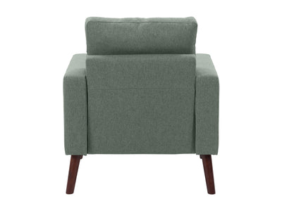 green Tufted Accent Chair Lyla Collection product image by CorLiving#color_lyla-green