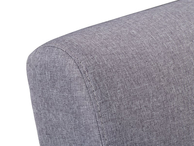 light grey Wood Armchair Greyson Collection detail image by CorLiving#color_greyson-grey
