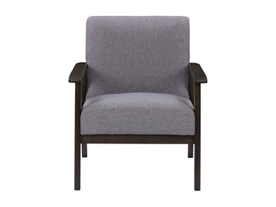 light grey Wood Armchair Greyson Collection product image by CorLiving#color_greyson-grey