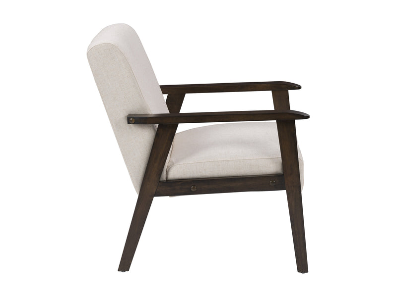 beige Wood Armchair Greyson Collection product image by CorLiving