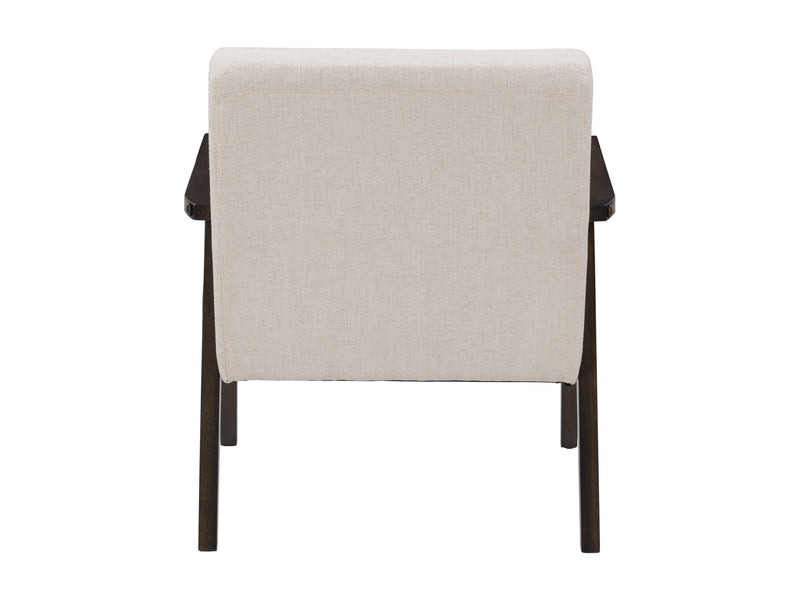 beige Wood Armchair Greyson Collection product image by CorLiving