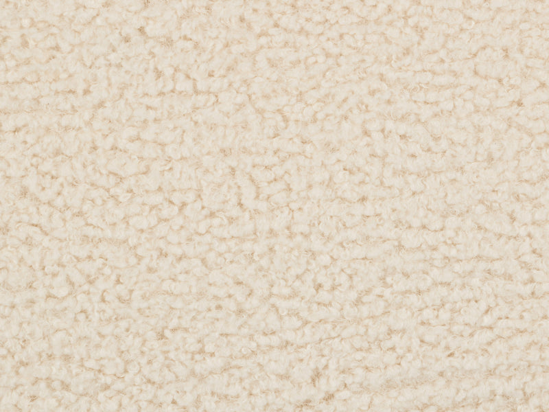 cream Boucle Barrel Accent Chair Gianna Collection detail image by CorLiving