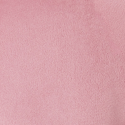 pink Velvet Accent Chair with pouf Lynwood Collection detail image by CorLiving#color_pink