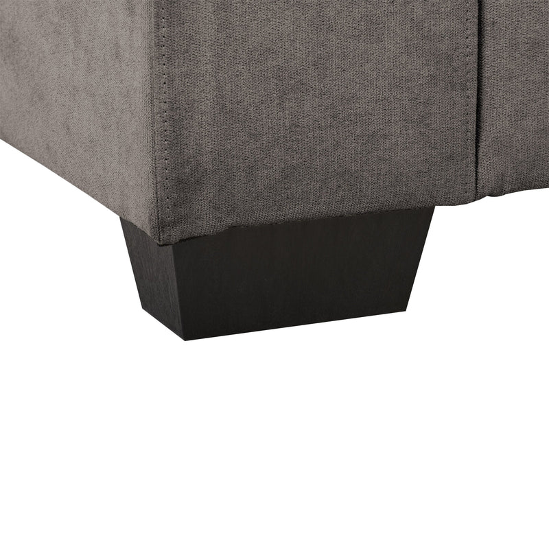 grey Wide Armchair Club Collection detail image by CorLiving
