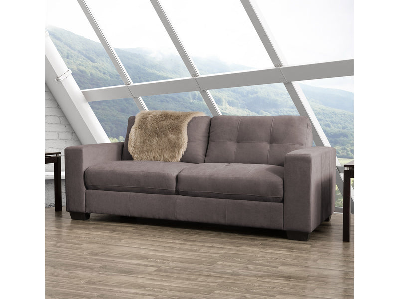 grey Contemporary Sofa Club collection lifestyle scene by CorLiving