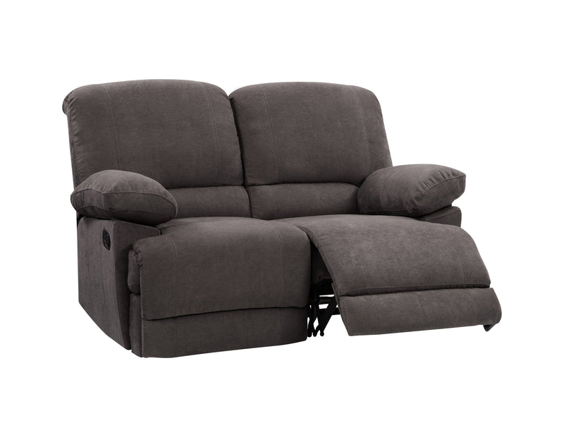 grey Reclining Loveseat Sofa Lea collection product image by CorLiving