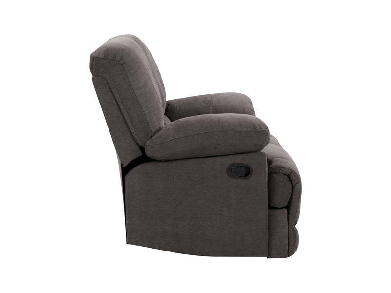 grey Reclining Loveseat Sofa Lea collection product image by CorLiving