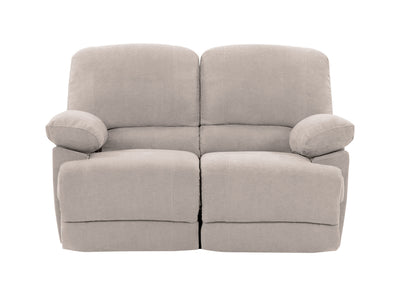 beige Reclining Loveseat Sofa Lea collection product image by CorLiving#color_beige