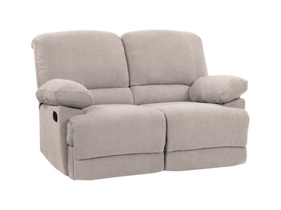 beige Reclining Loveseat Sofa Lea collection product image by CorLiving#color_beige