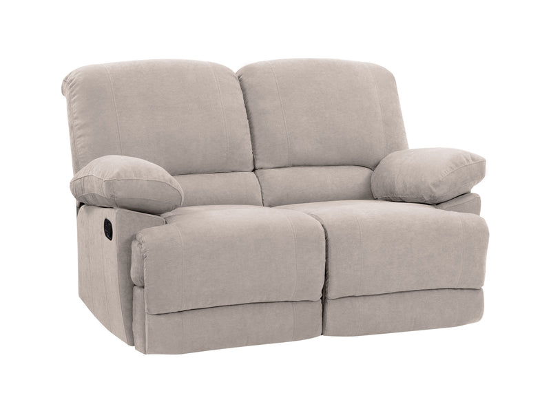 beige Reclining Loveseat Sofa Lea collection product image by CorLiving