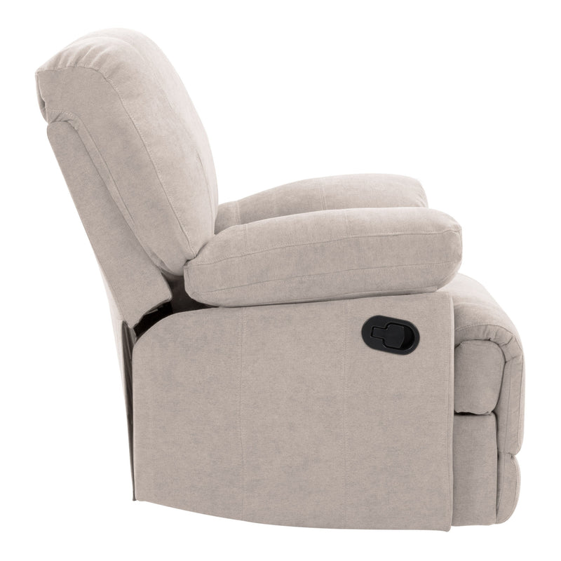 beige Extra Wide Recliner Lea Collection product image by CorLiving