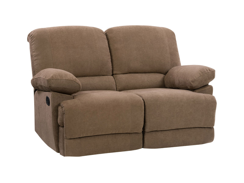 brown Reclining Loveseat Sofa Lea collection product image by CorLiving